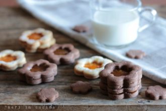 delicati e profumati biscottini occhi di bue