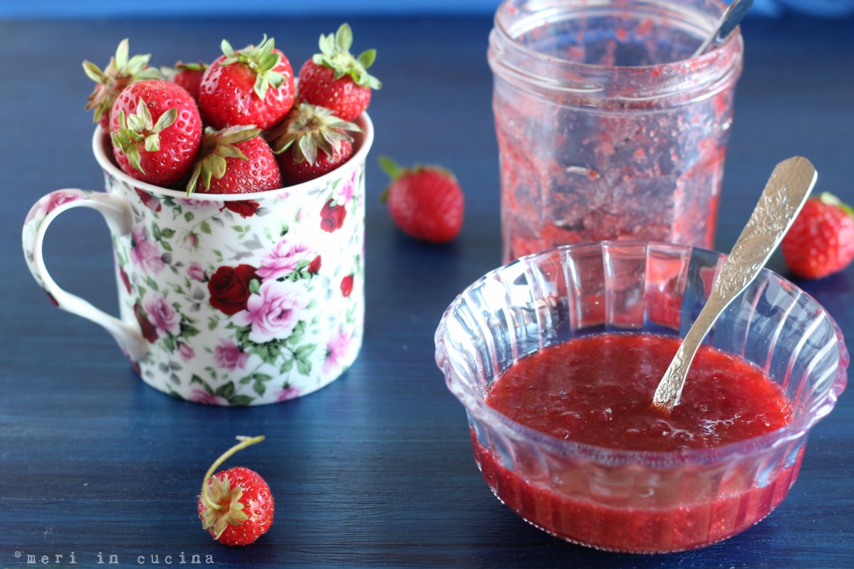 una profumata confettura color fragola