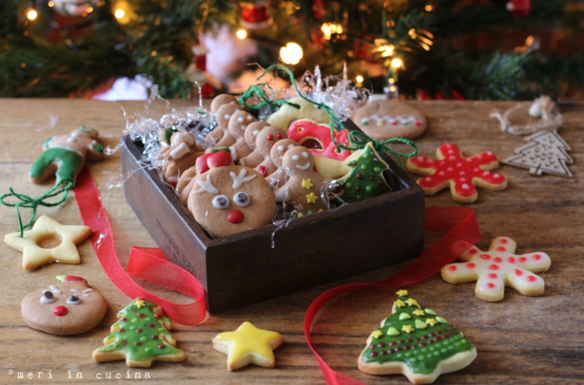 Christmas cookie box