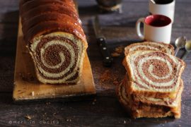 pan brioche bicolore al cioccolato