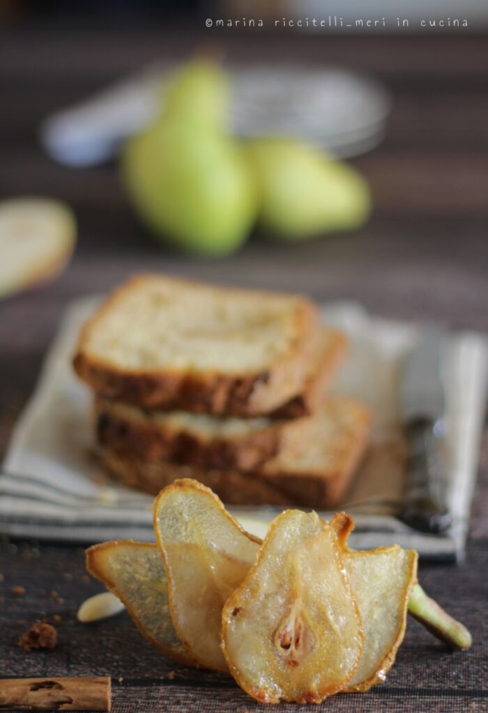 plumcake alle pere