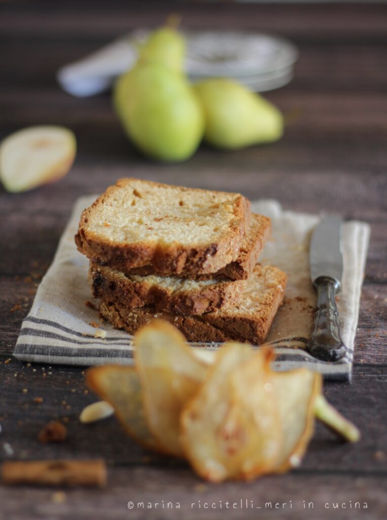 plumcake alle pere