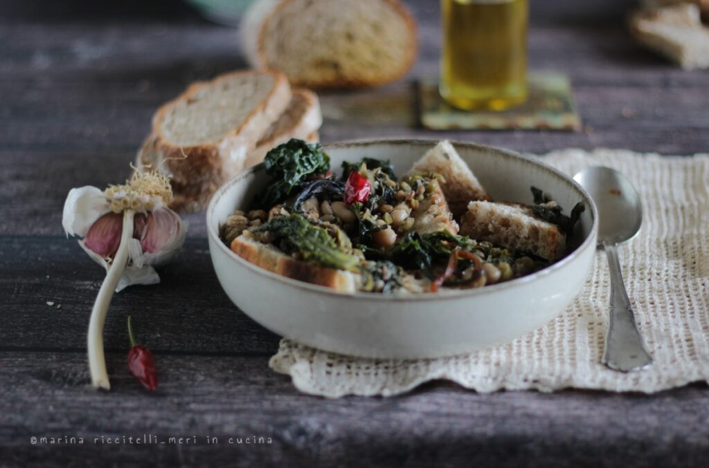 minestra di pane sotto