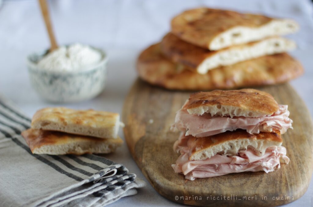 pizza e mortadella