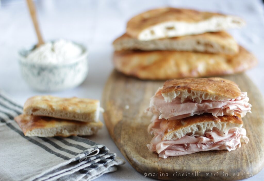 pizza e mortadella