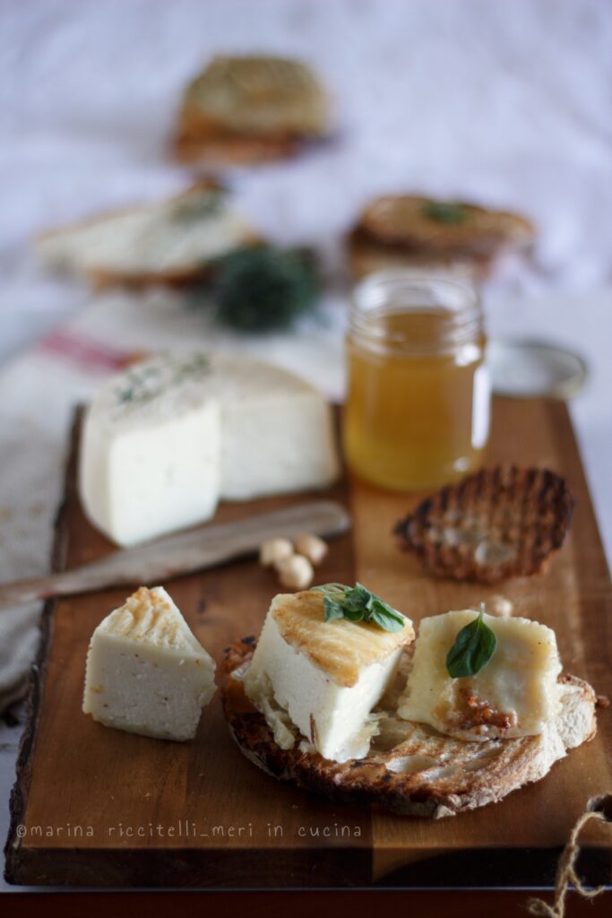 bruschetta al pecorino