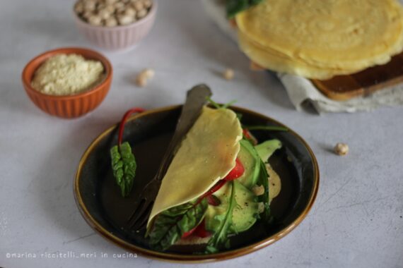 crespelle con farina di ceci