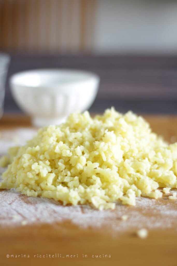 gnocchi senza glutine alla gricia e carciofi