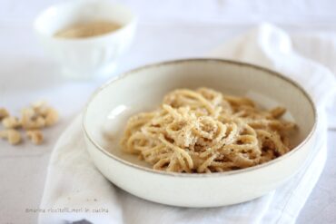 cacio e pepe vegana